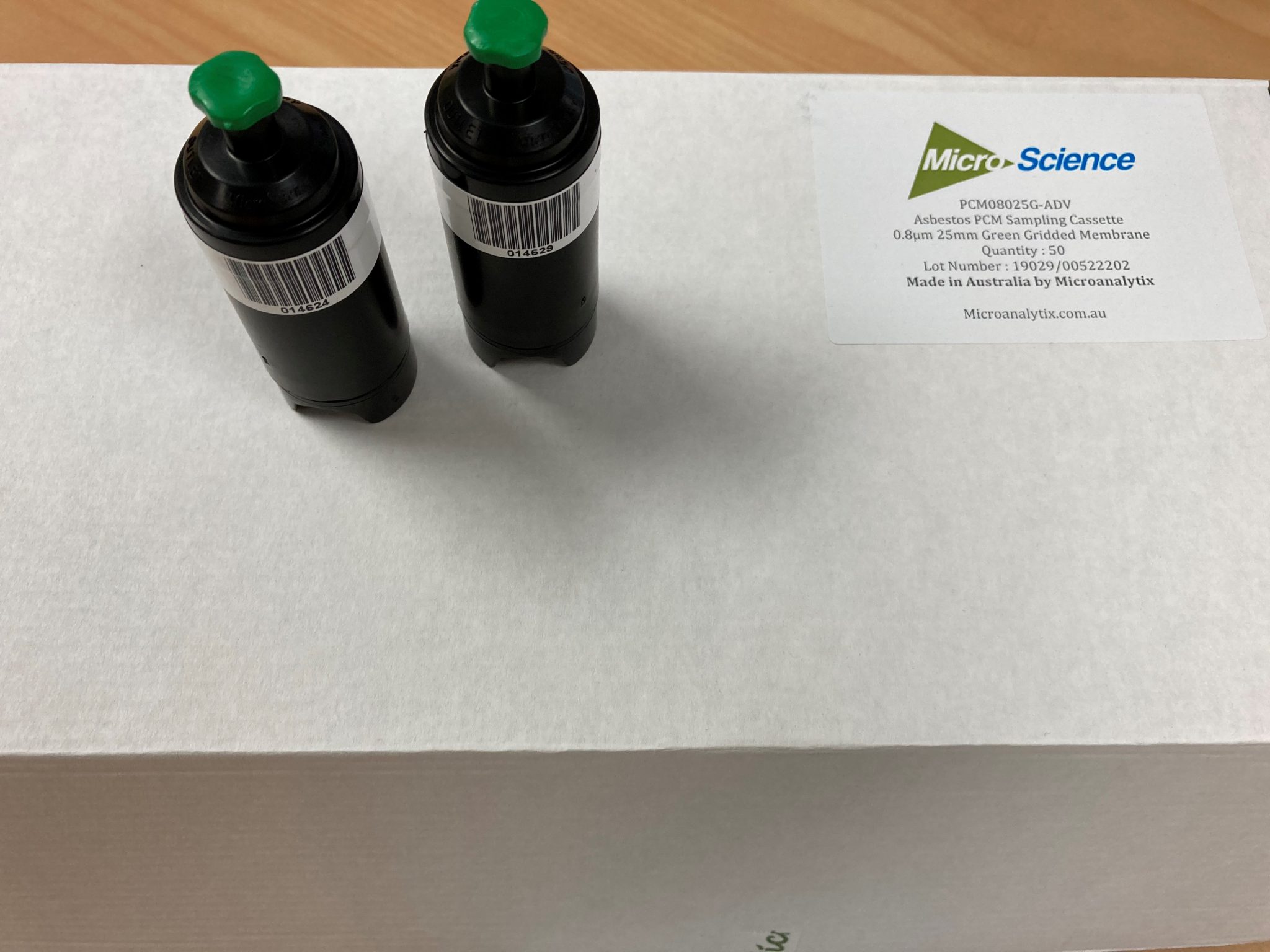 PCM Asbestos Cassettes Microscience